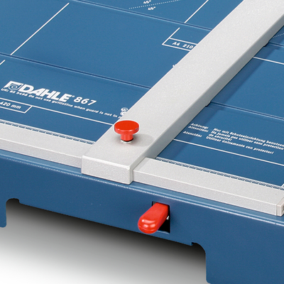 Dahle Hebel-Schneidemaschine 867 460 mm A3, 35 Blatt 