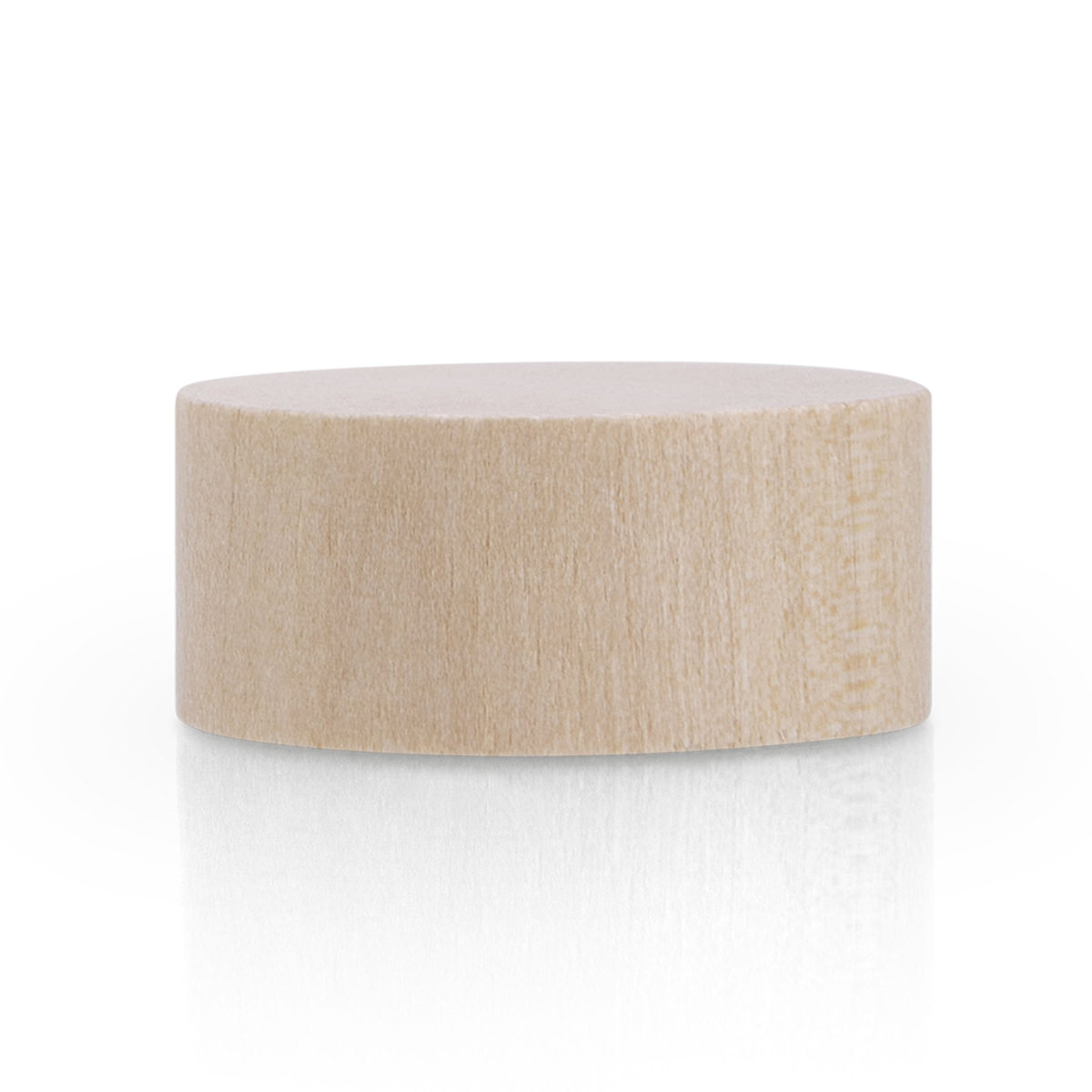 magnetoplan Design Magnets Wood Series, Circle, Birke, Ø 30 x 13mm, 4 Stk.