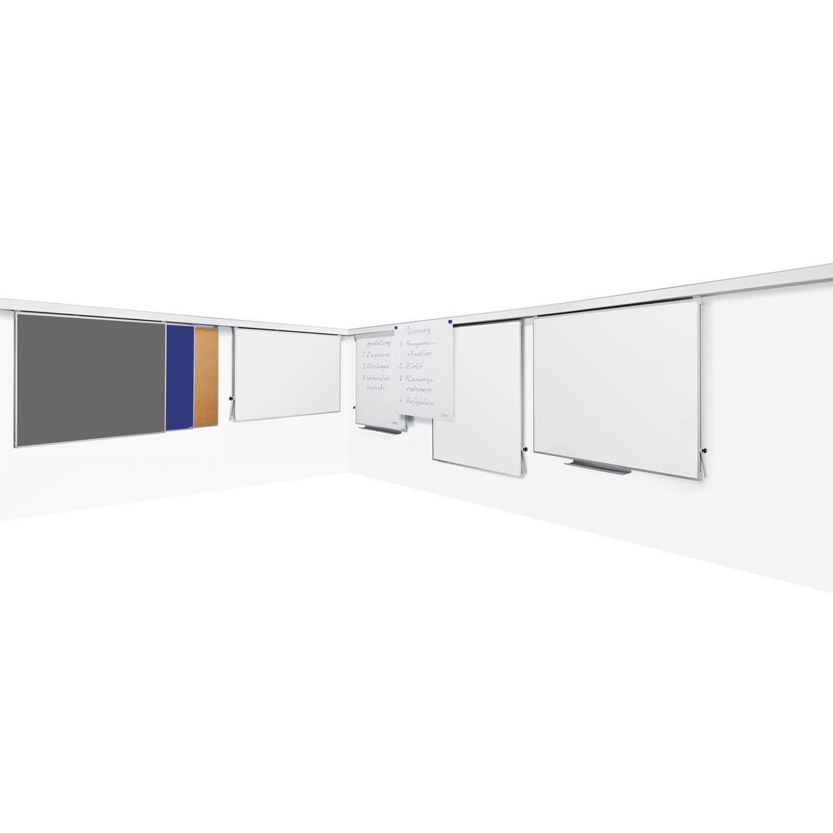 Magnetoplan 1111579A Wandschienensystem Senior 1m
