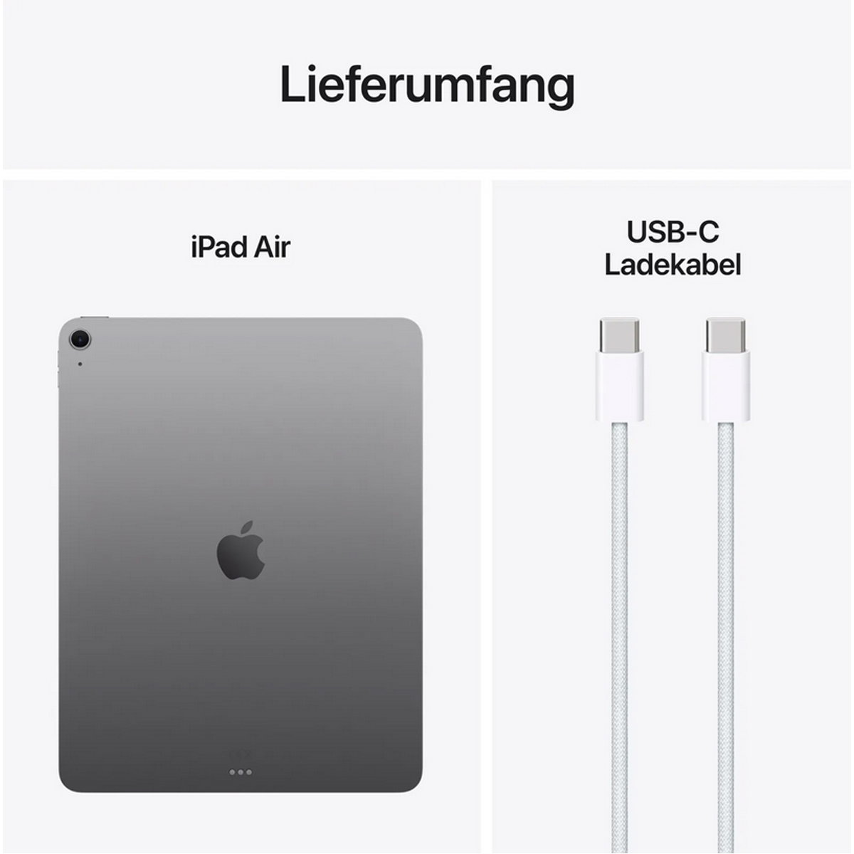 Apple iPad Air M3 13'' (33,0cm) 2025 Wi-Fi 256 GB Space Grau