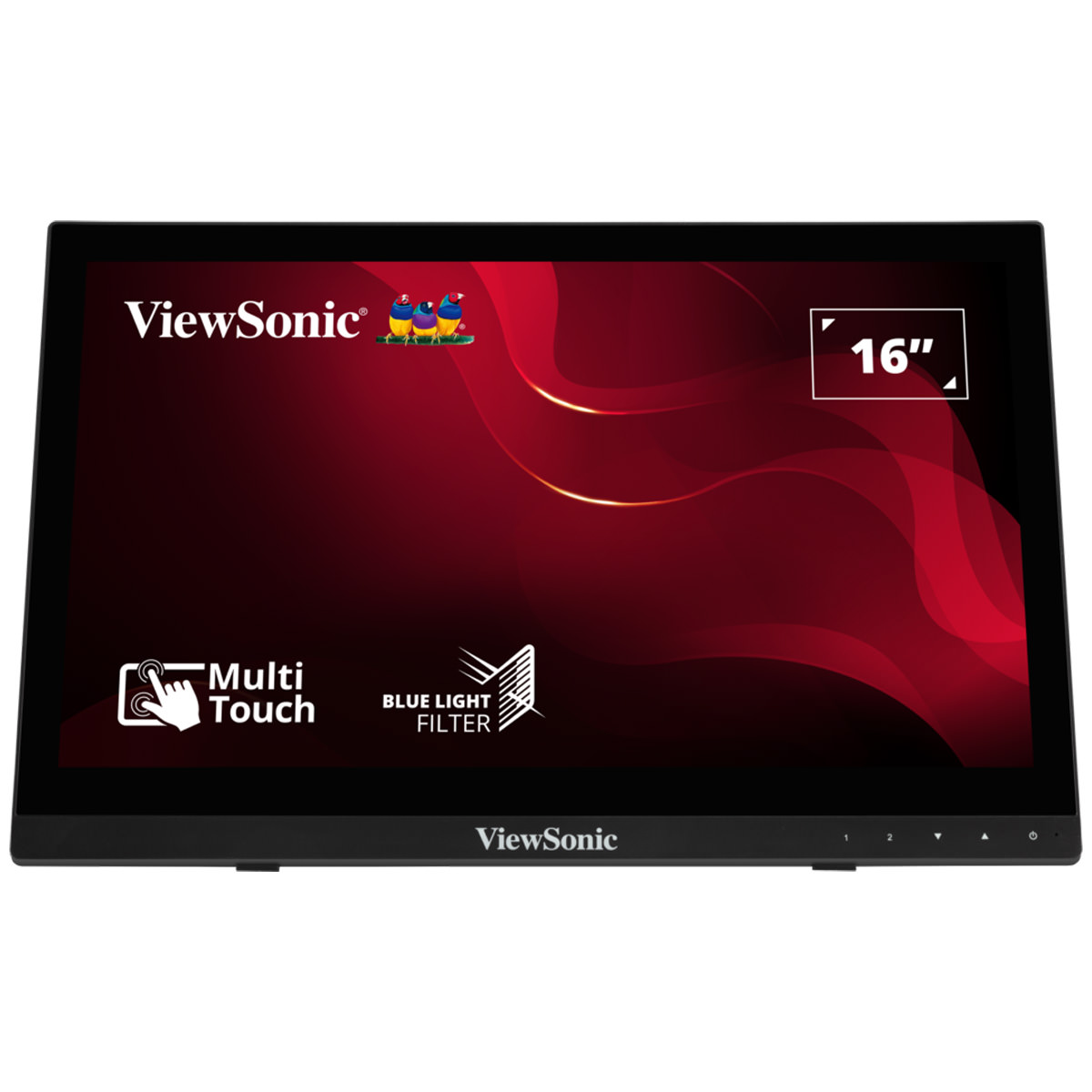 ViewSonic TD1630-3, 16'' (41cm) 10-Punkt-Touchscreen-Monitor HD 768p Auflösung ViewSonic TD1630-3, 16'' (41cm) 10-Punkt-Touchscreen-Monitor HD 768p Auflösung