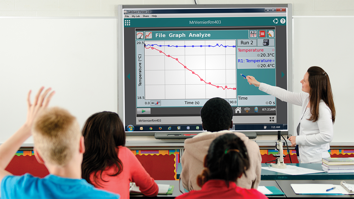 Vernier LabQuest Viewer (LQ-VIEW) Software zur drahtlosen Steuerung des LabQuest2