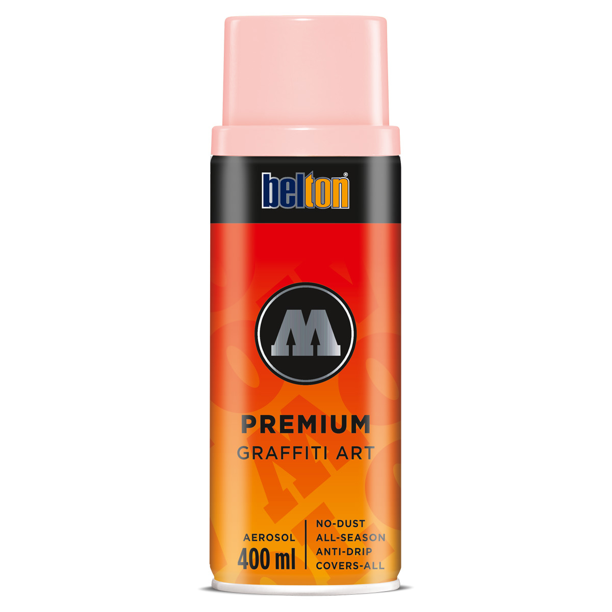 Molotow Sprühdose belton Premium Lackspray Nr. 045 grapefruit hell, 400 ml 