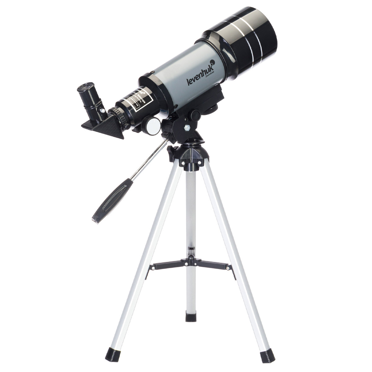 Levenhuk Blitz 70s BASE Telescope 140x, mit 300 mm Brennweite, f/4, Alt-azimutal 