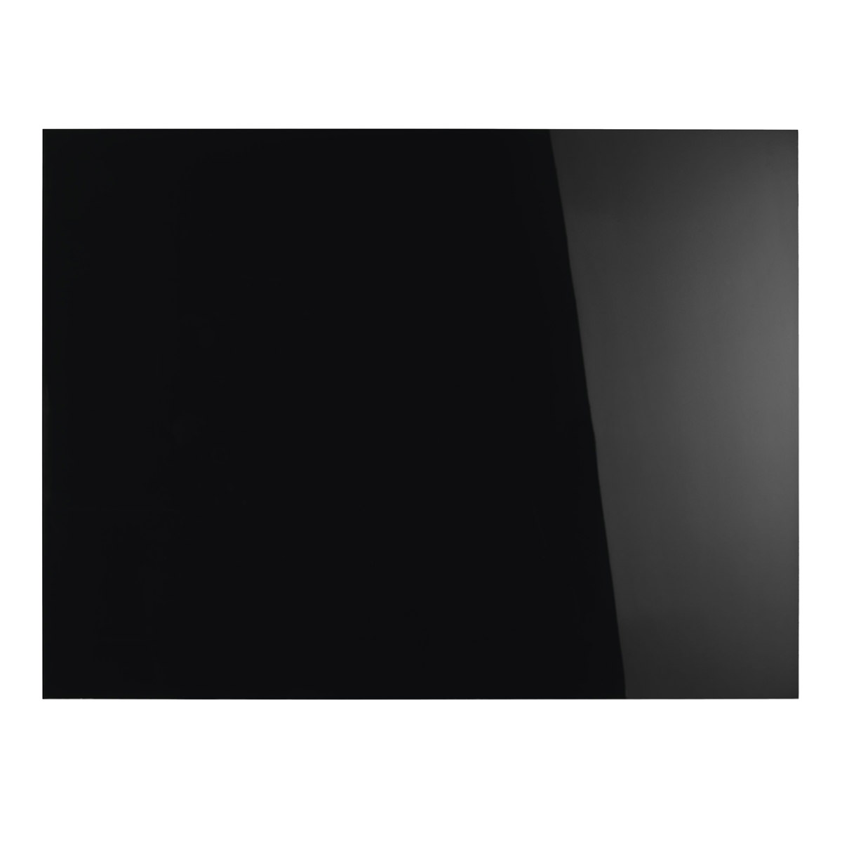 Magnetoplan 13403012 Design-Glasboard, magnetisch, tief-schwarz, 80 x 60cm