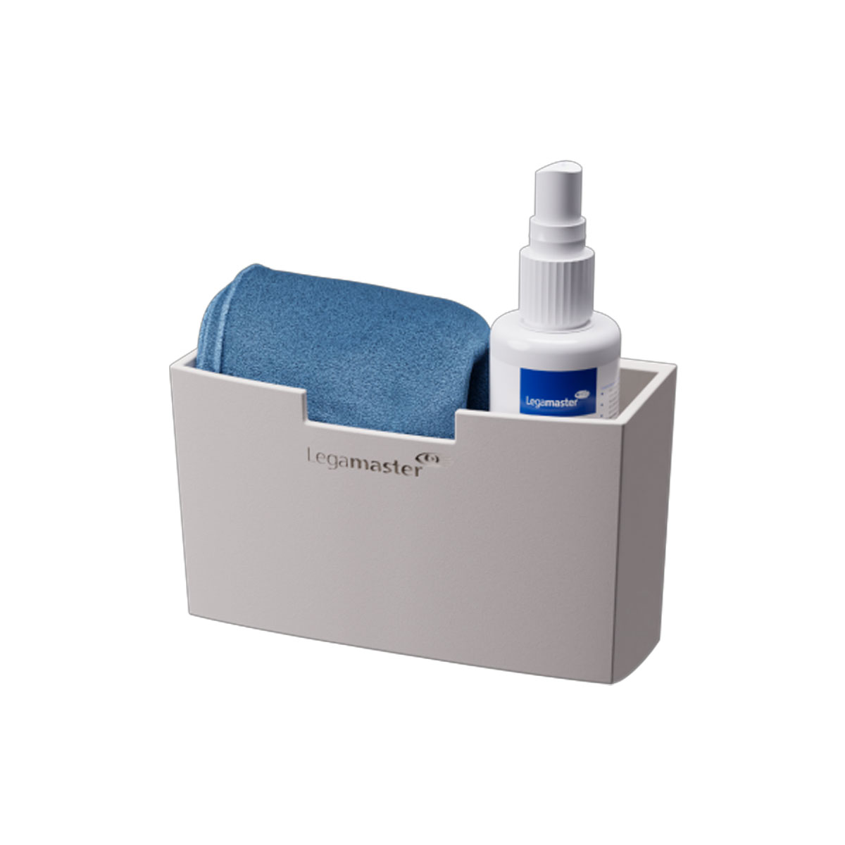 Legamaster 7-122718 Glasboard-Zubehörhalter, warm grey 