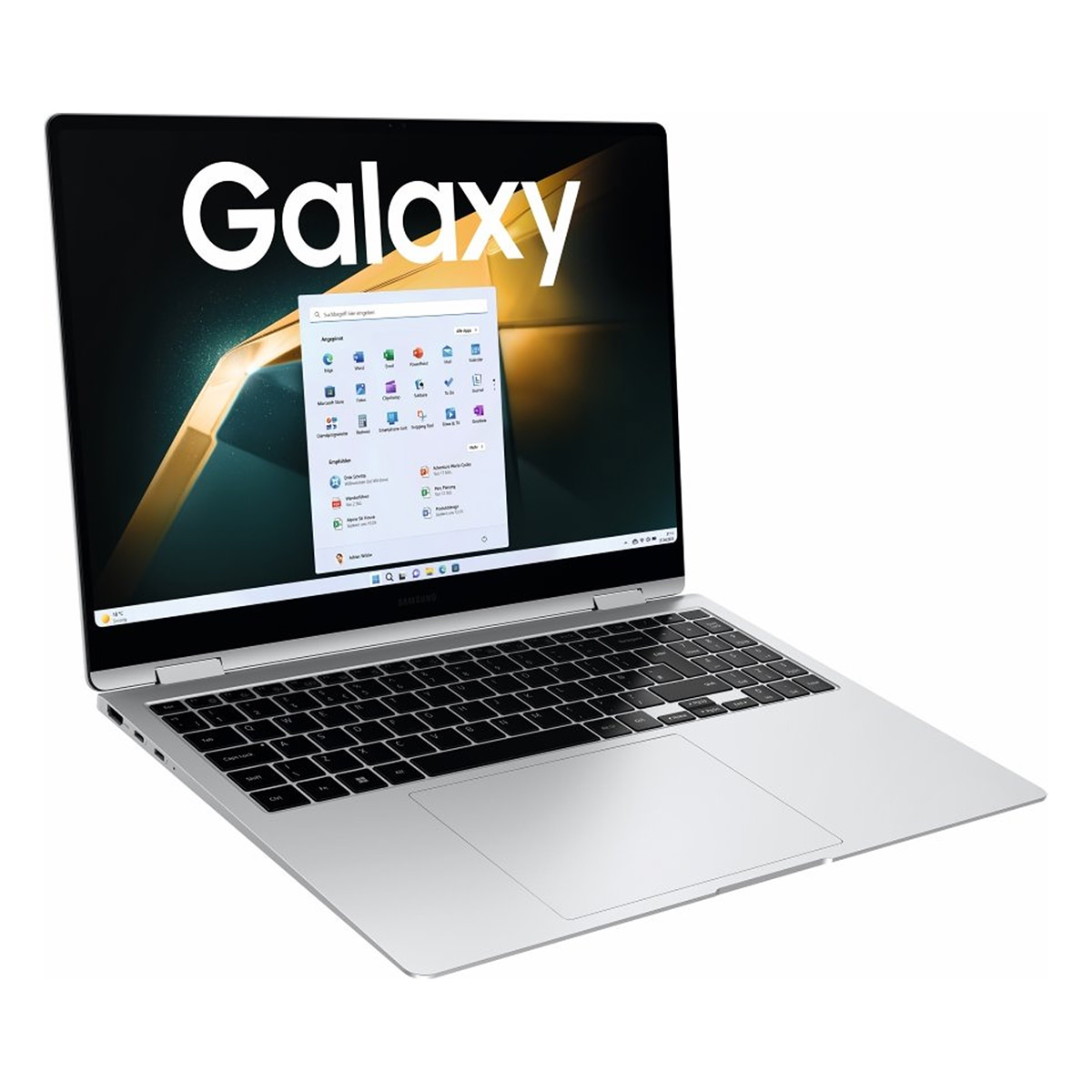 Samsung Galaxy Book4 360 15.6'' (39,6cm), Core i5 120U, Win 11 Pro, 256 GB NVMe SSD, 16 GB RAM, Silver