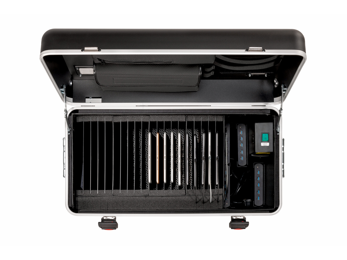 Parat PARAPROJECT®Case TC20 TwinCharge, mit USB-C, ohne Kabel, schwarz
