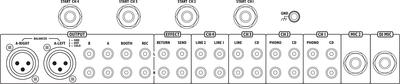 IMG STAGELINE MPX-206/SW 6-Kanal-Stereo-Mischpult