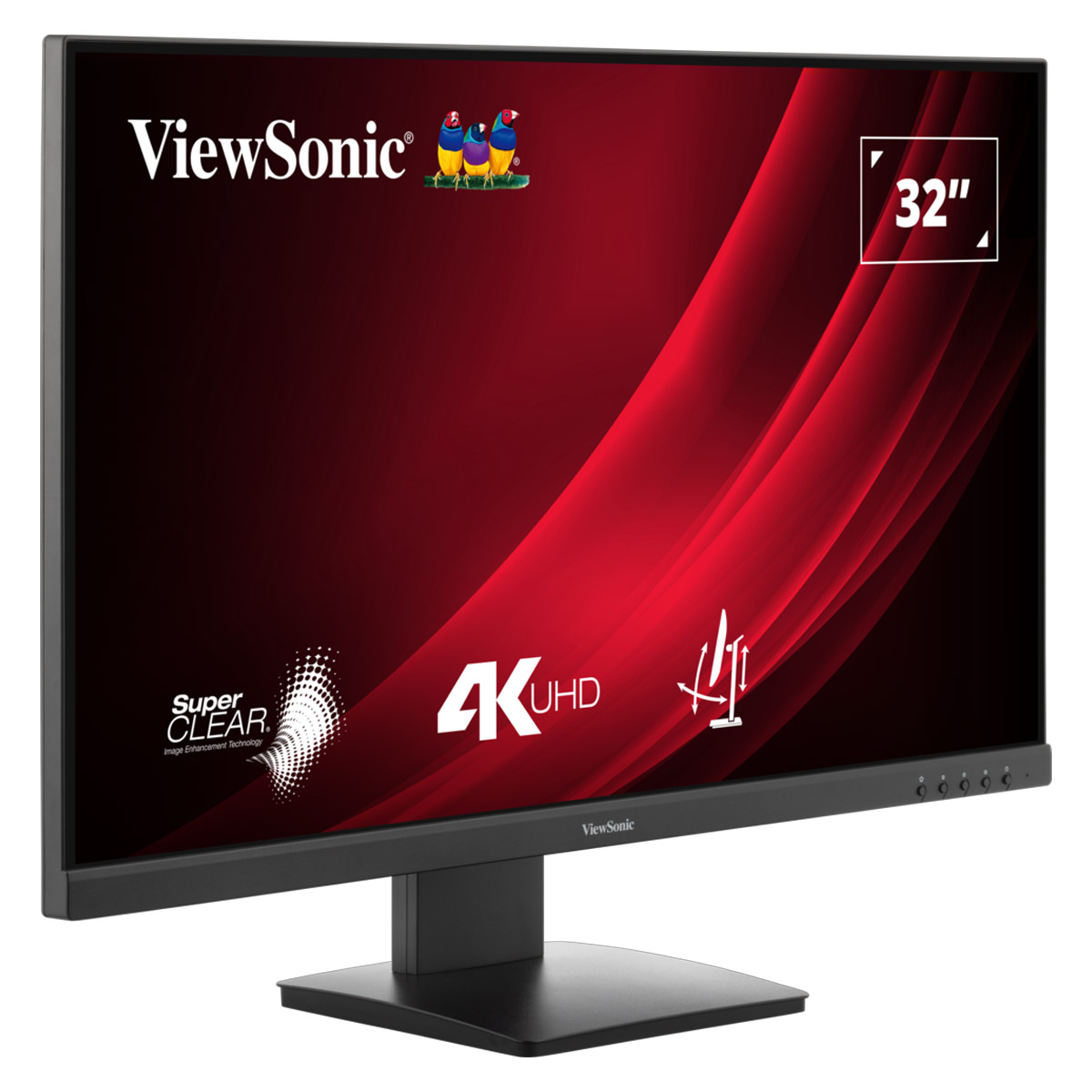 ViewSonic VG3208-4K, 32'' (81cm) UHD Monitor mit HDR 10, Dual HDMI und DisplayPort