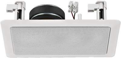 MONACOR SPE-15/WS Hi-Fi-Wand- und Deckenlautsprecher, 25 W, 8 O