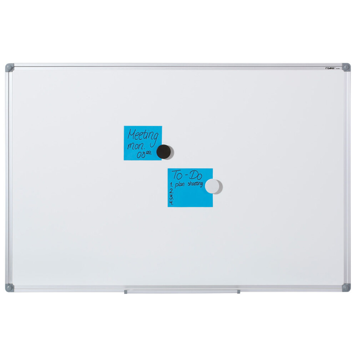 Dahle Professional Board 60 x 90 cm weiß emailiert, im Alu-Rahmen 