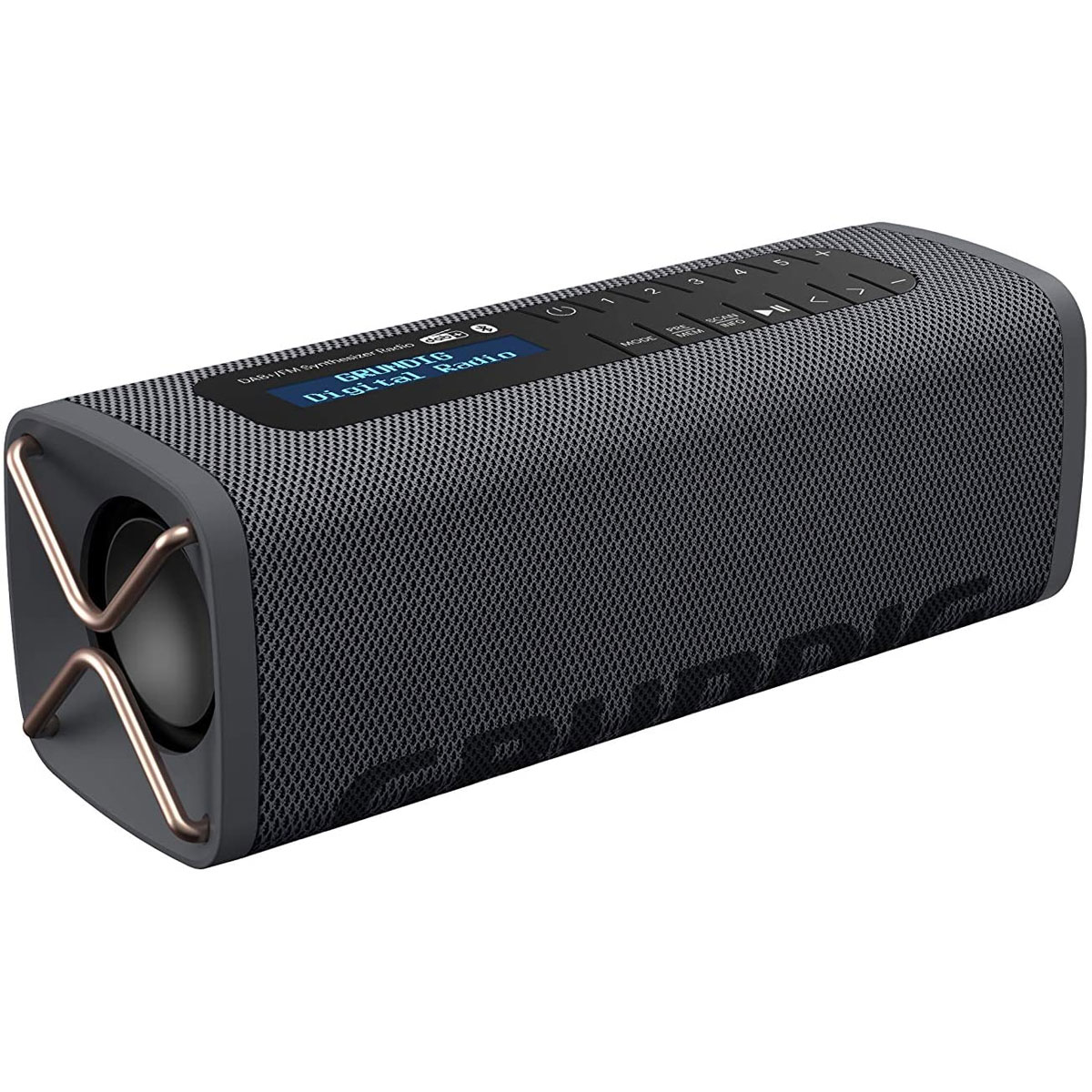 Grundig GBT Band black Bluetooth Speaker 2.0 stereo, 5 Watt