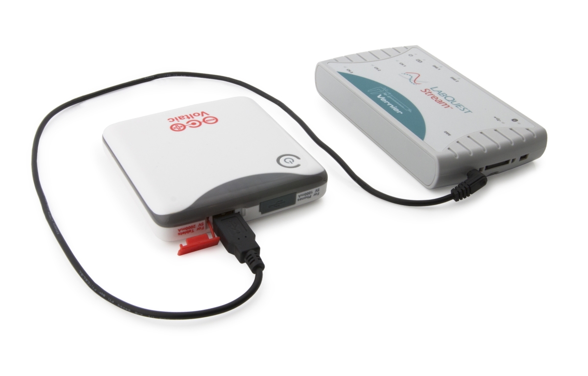 Vernier Externer Akkuzum (LQ-BOOST2) zum Anschluss an Vernier LabQuest 2 und anderen Datenloggern 10.600mAh/Lithium-Polymer-Akku/5,5V