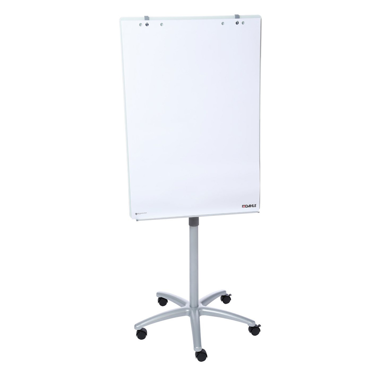 Dahle Glas Flip-Chart mobil, Höhenverstellung, magnetisch 