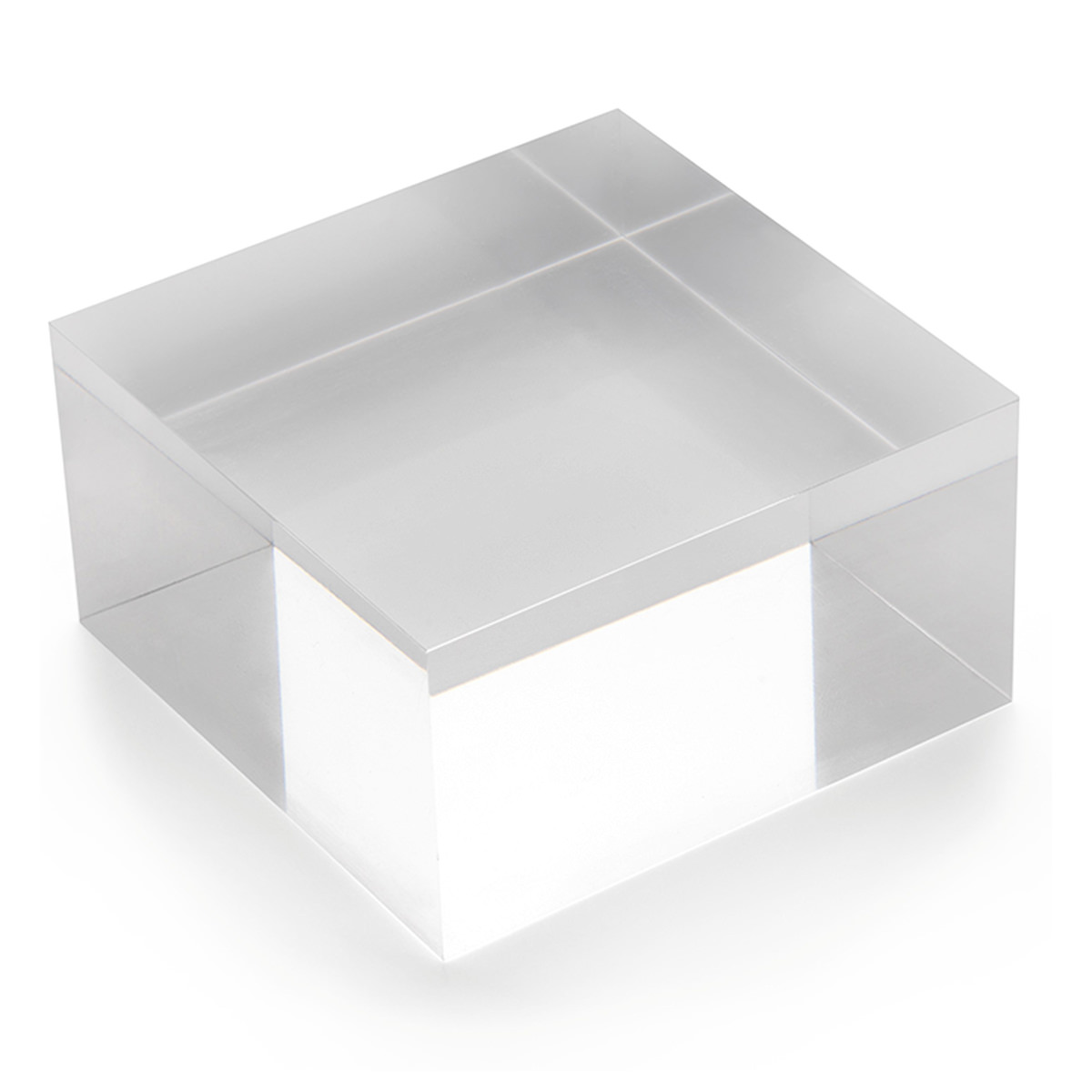 Magnetoplan AB240 Acryl-Block transparent , 75 x 40 x 75 mm