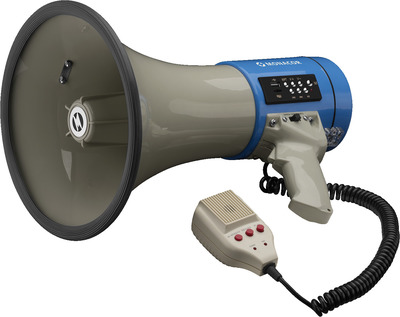MONACOR TM-17M Megafon mit MP3-Funktion, 110 dB