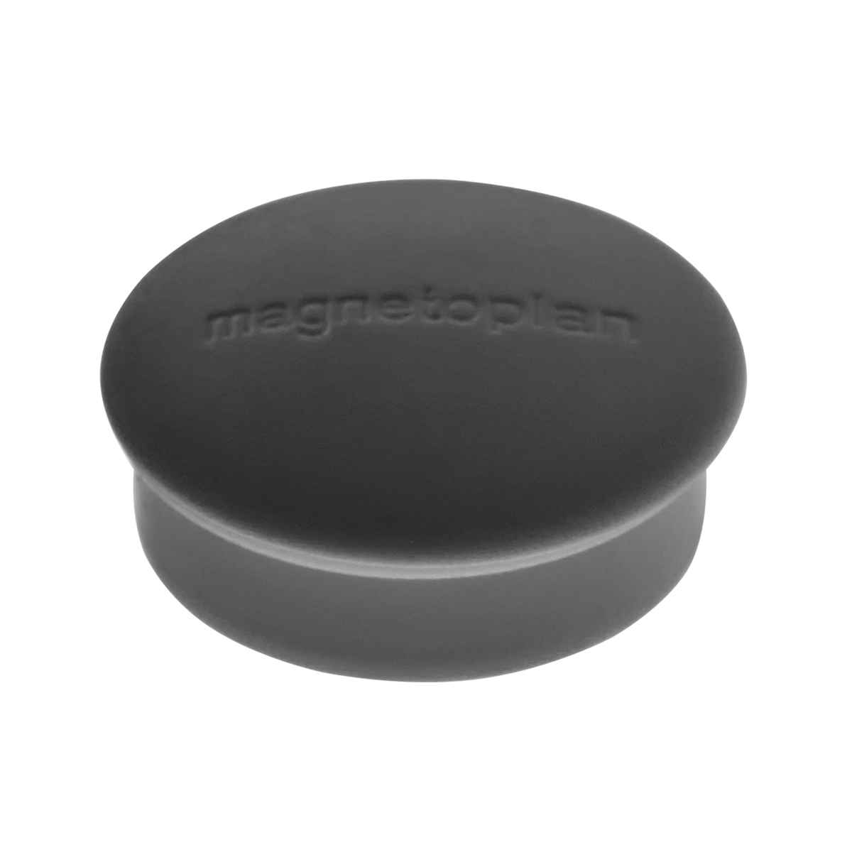 Magnetoplan 1664612 Magnet Discofix Mini, 10 Stück einfarbig schwarz