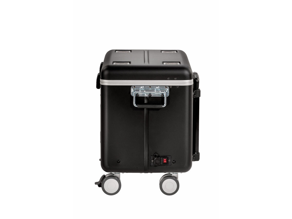 PARAPROJECT®Case TC10 BASKET TwinCharge, USB-C, ohne Kabel, schwarz