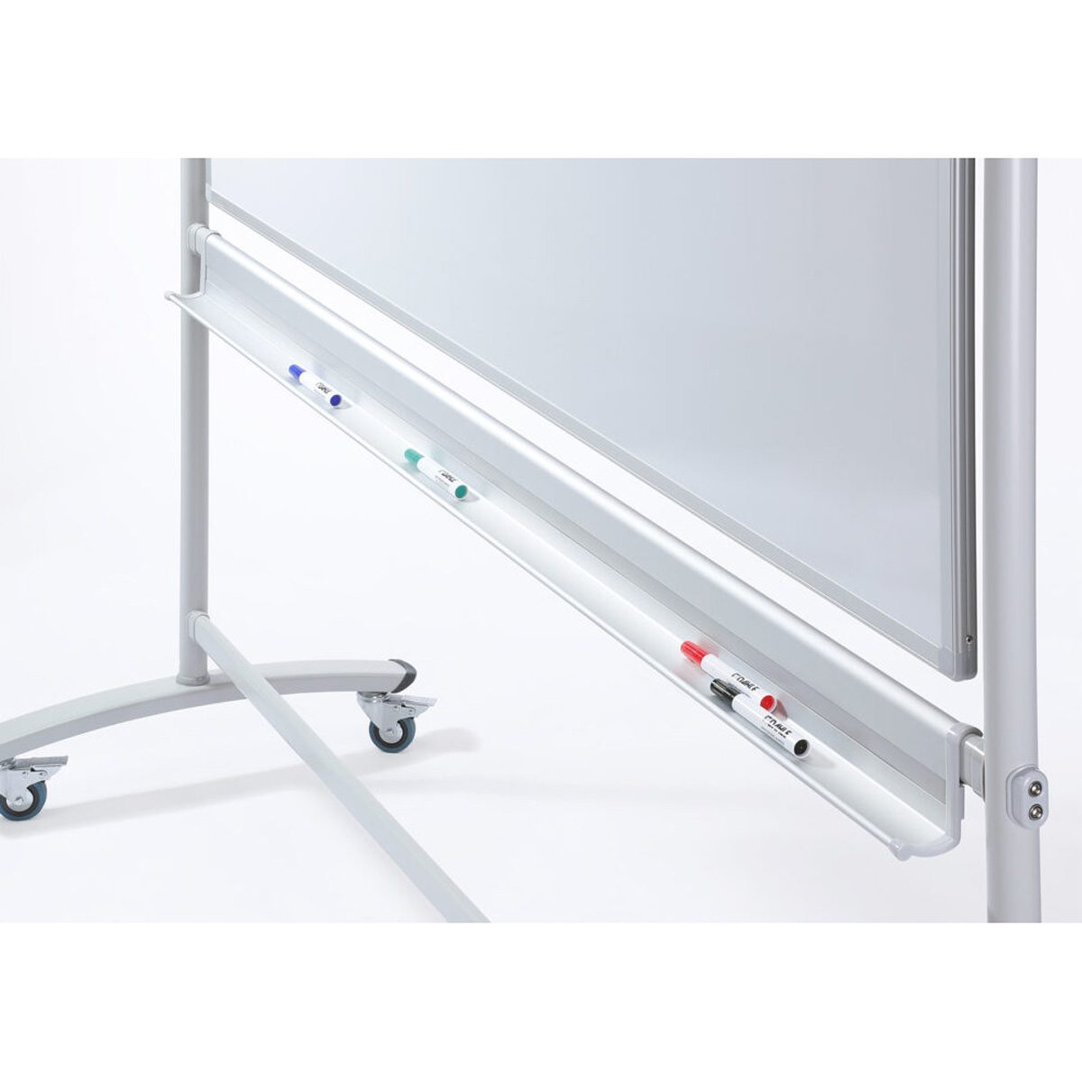 Dahle Whiteboard Basic 120 x 180 cm mobil, beidseitig weiß lackiert 