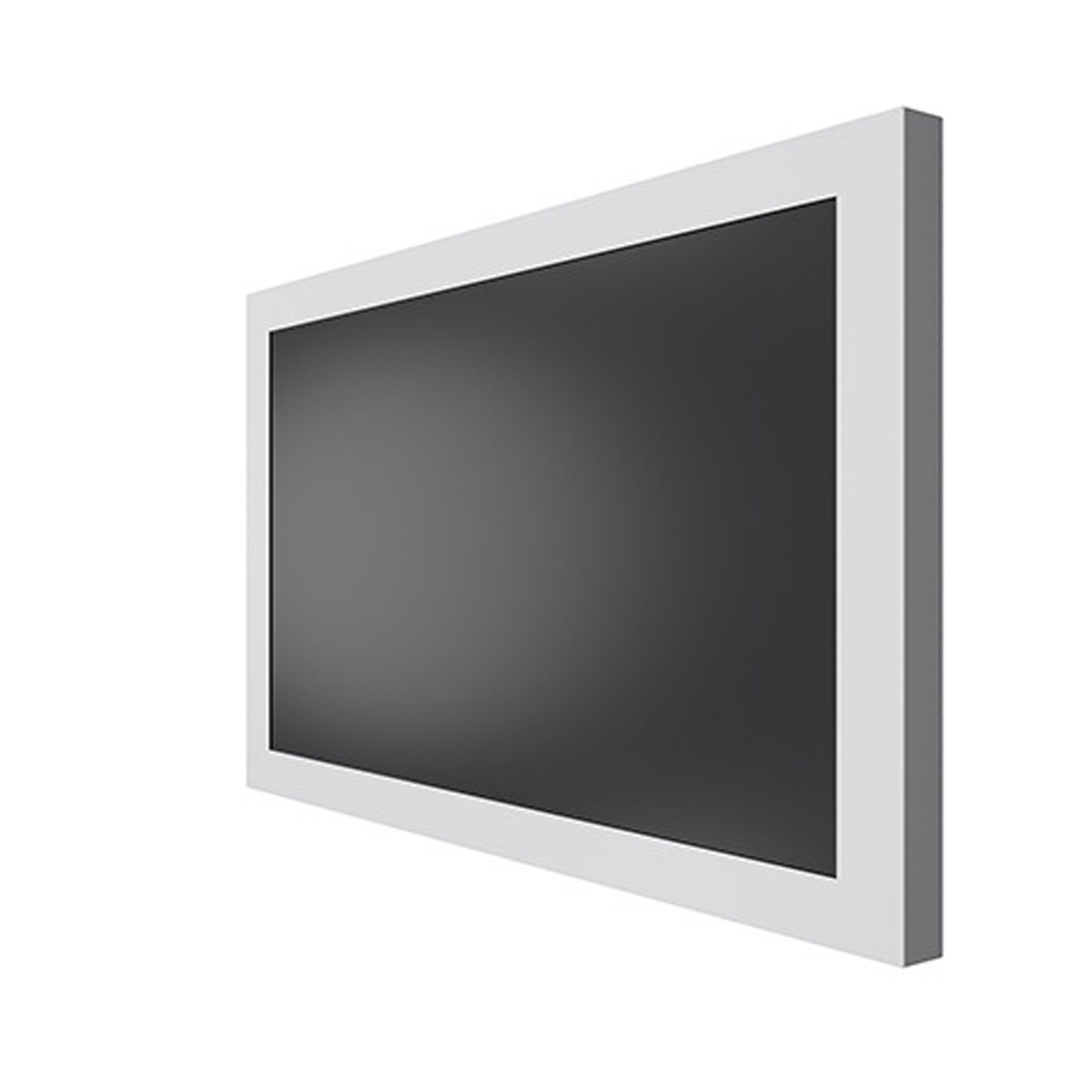 Chief Impact On-Wall Kiosk 55" Landscape, Weiß 