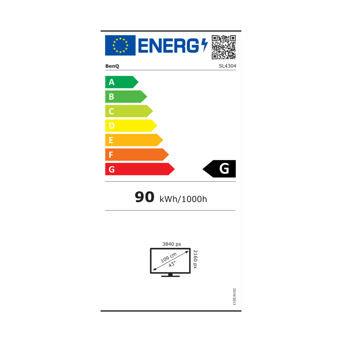 BenQ SL4304 43'' (109,22 cm) UHD-Display 