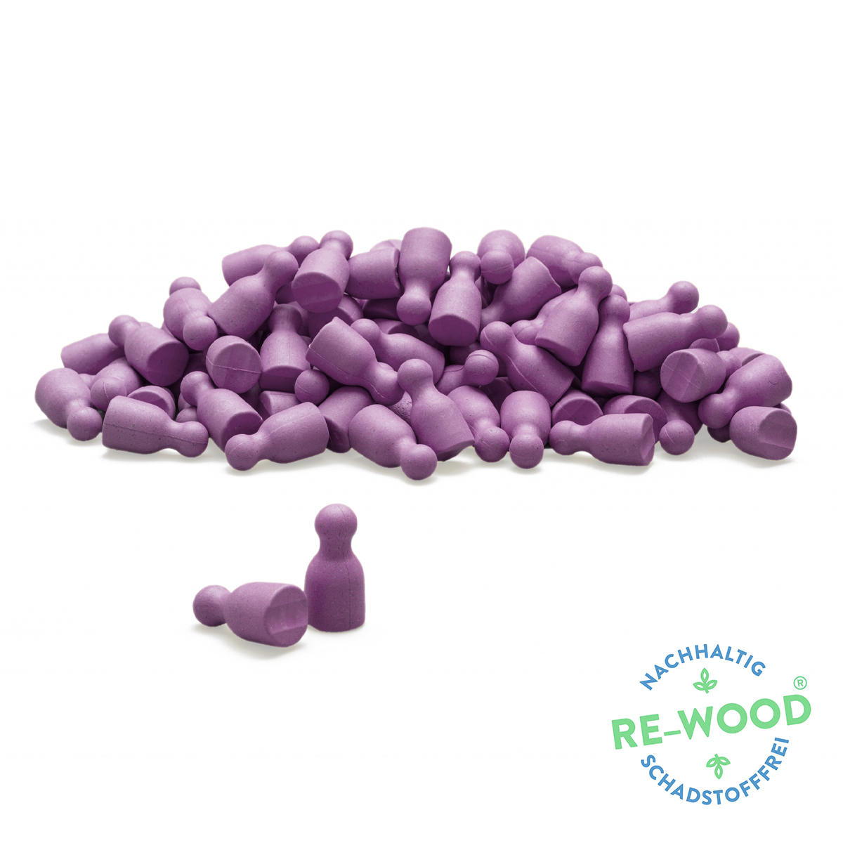 Wissner Spielfiguren lila 100 Stück 