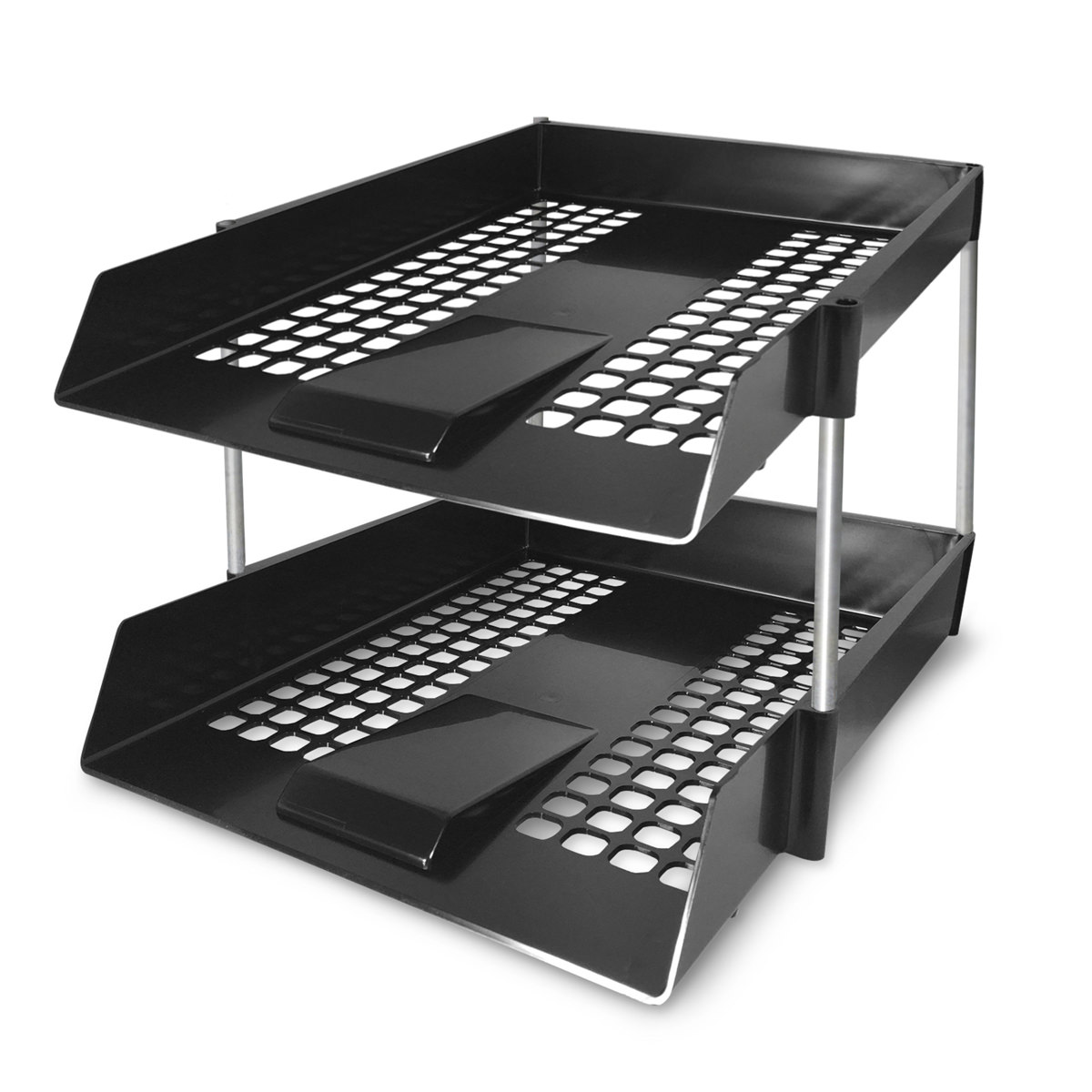 Magnetoplan CP006YTSTD Stapelsäule Metall für Briefablage 
