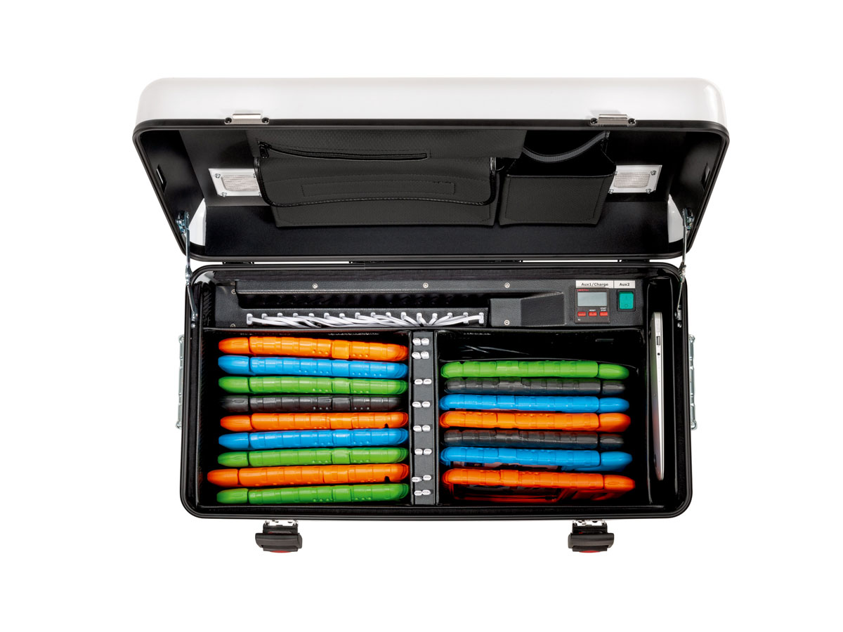 PARAPROJECT® CASE i16 EDUCOVER®+/KidsCover Charge&Sync, inkl. USB-A auf Lightning-Kabel, weiß