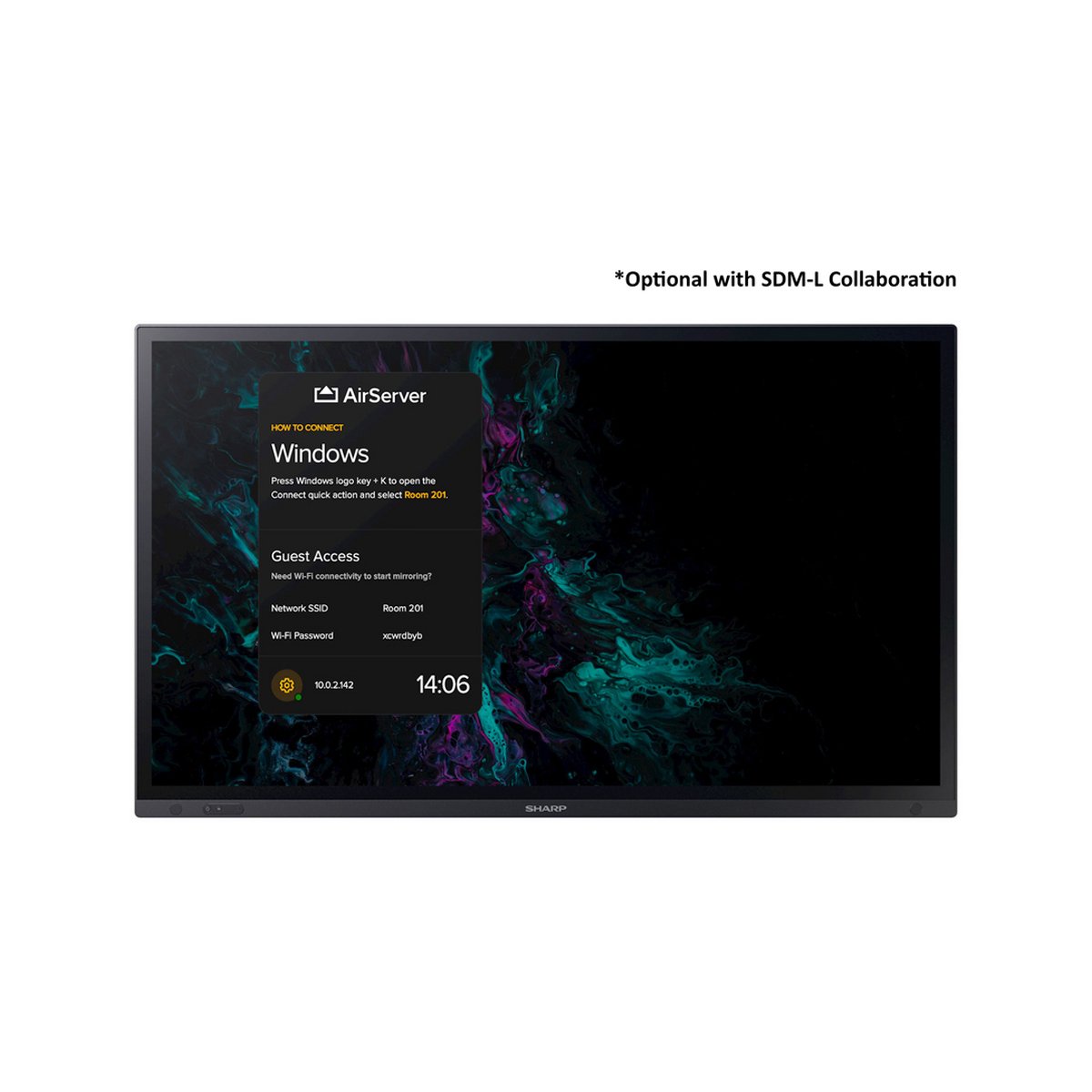 Sharp PN-LA652 65" (165cm) InGlass-Touch-Display 4K UHD, 450 cd/m²