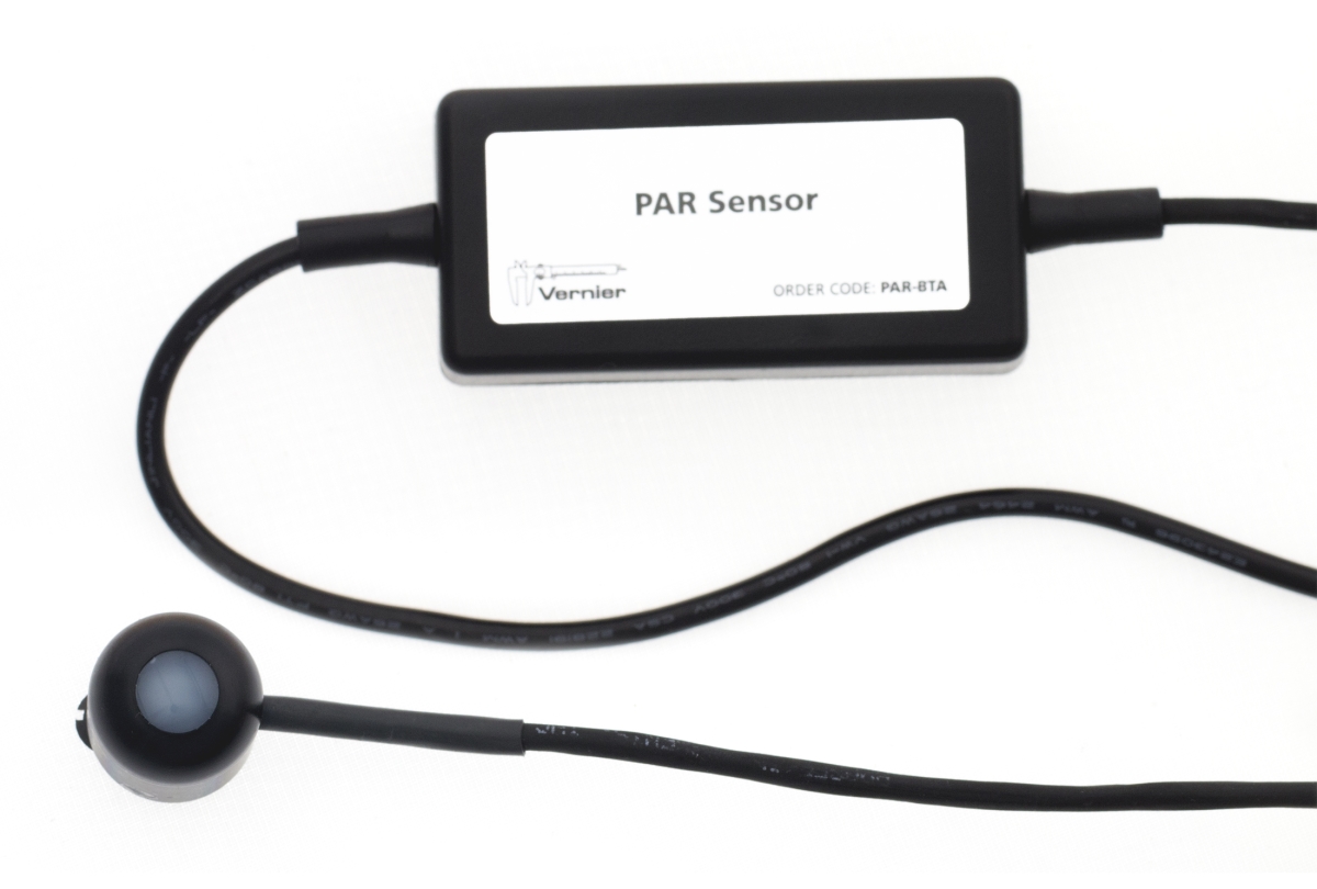 PAR Sensor von Vernier misst die photosynthetisch aktive Strahlung im Spektralbereich von 400-700nm