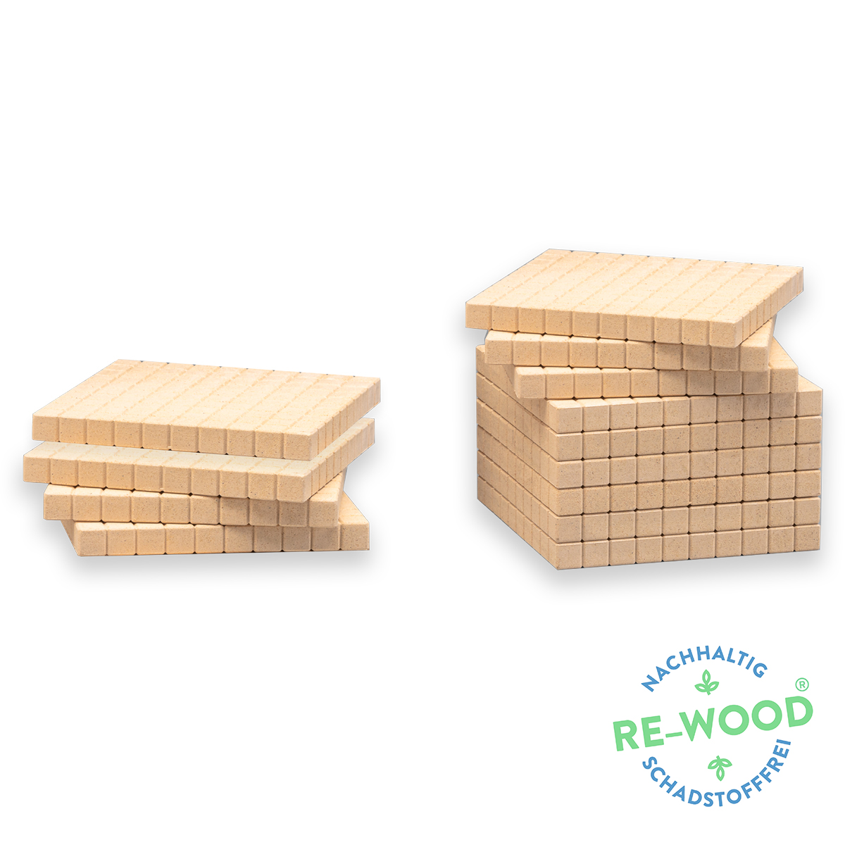 Wissner Dienes Hunderterplatten naturfarben 10 Stück  Wissner Dienes Hunderterplatten naturfarben 10 Stück