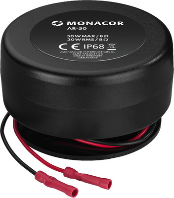 MONACOR AR-50 Wetterfester Audio-Exciter/Resonator, 8 O