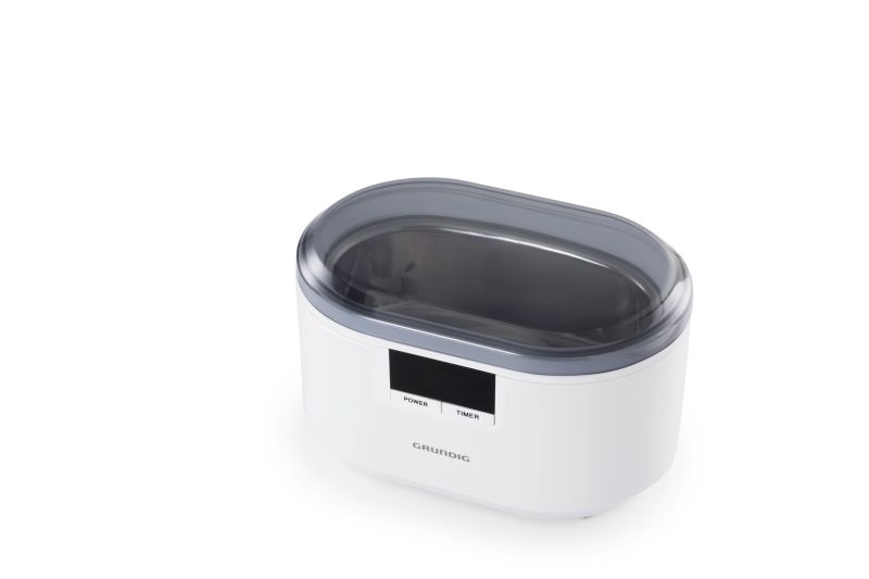 Grundig UC 6620 Ultraschallreiniger, 50 Watt, 500ml, Doppelwellen-Prinzip, 5-fach Timer
