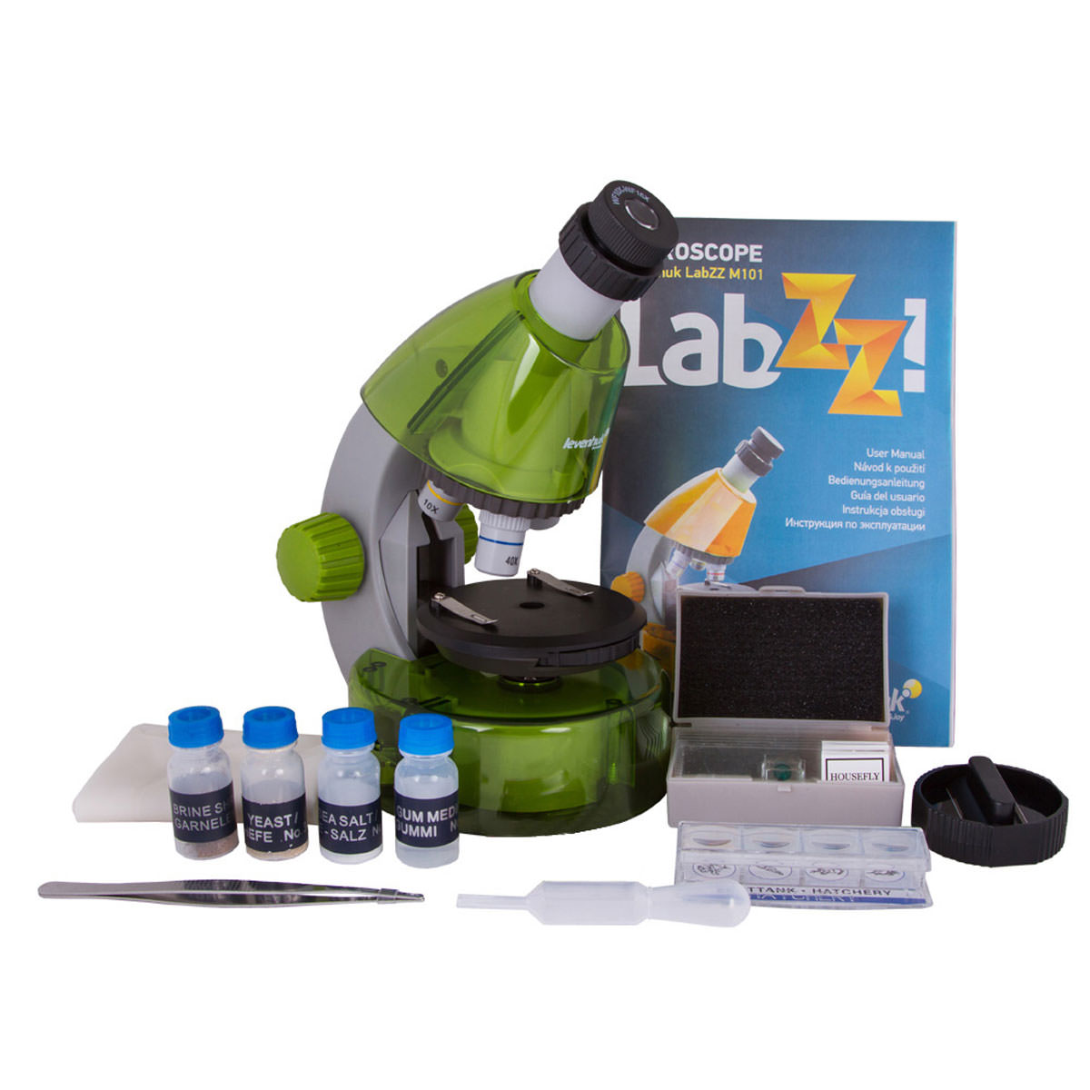 Levenhuk LabZZ M101 Mikroskop Orange 