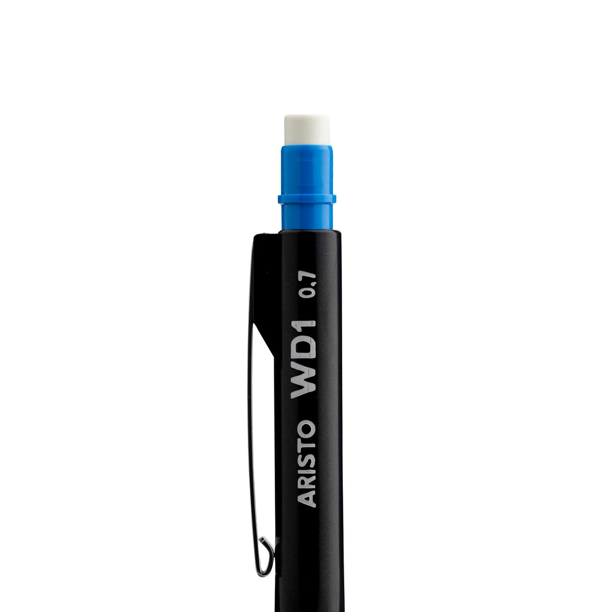 Aristo Feinminenstift WD1, schwarz, 0,7 mm, Minenführung versenkbar 12 Ersatzminen, im Ecoblister