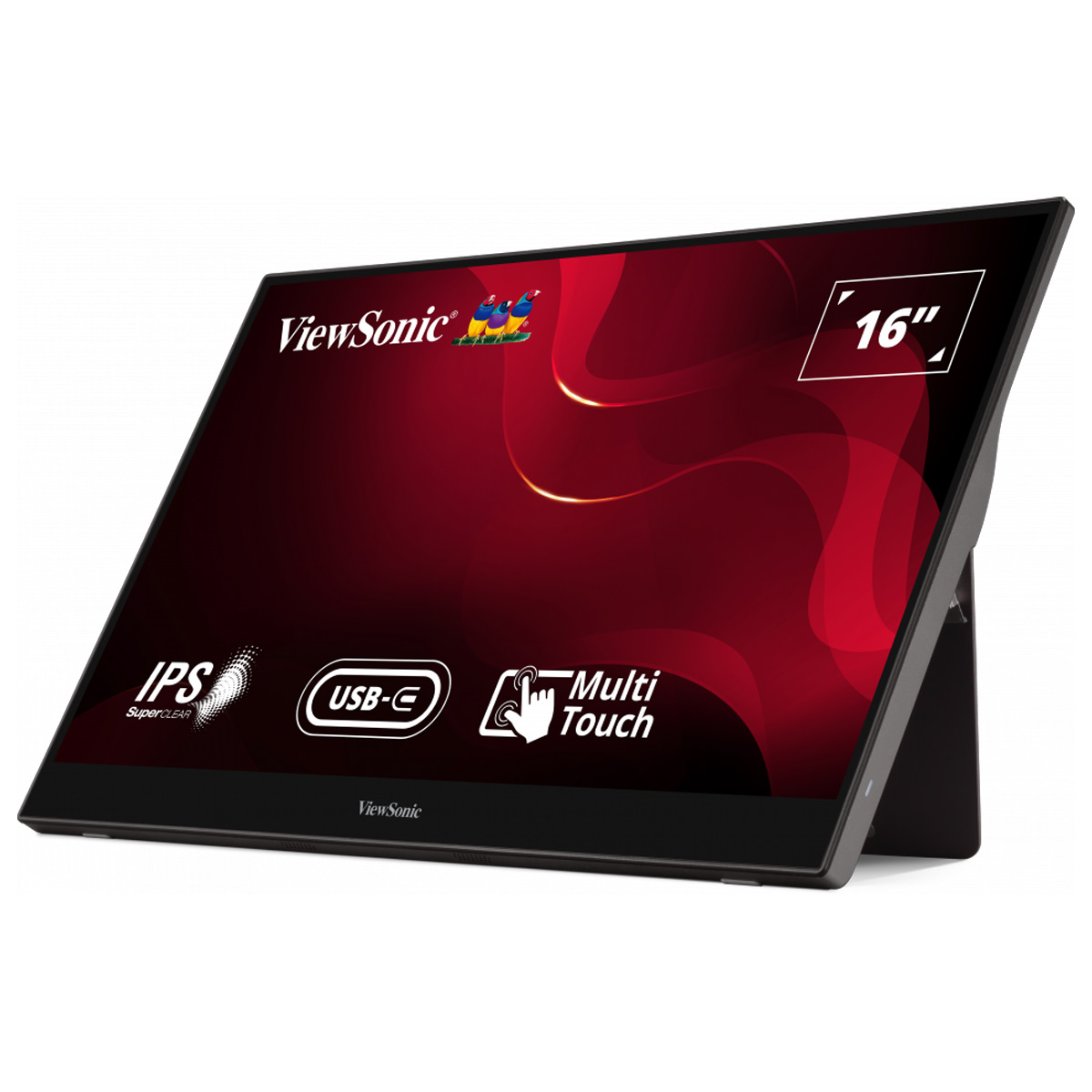 ViewSonic TD1655 16IN 16 9 LED MONITOR - Flachbildschirm (TFT/LCD) - 39,6 cm