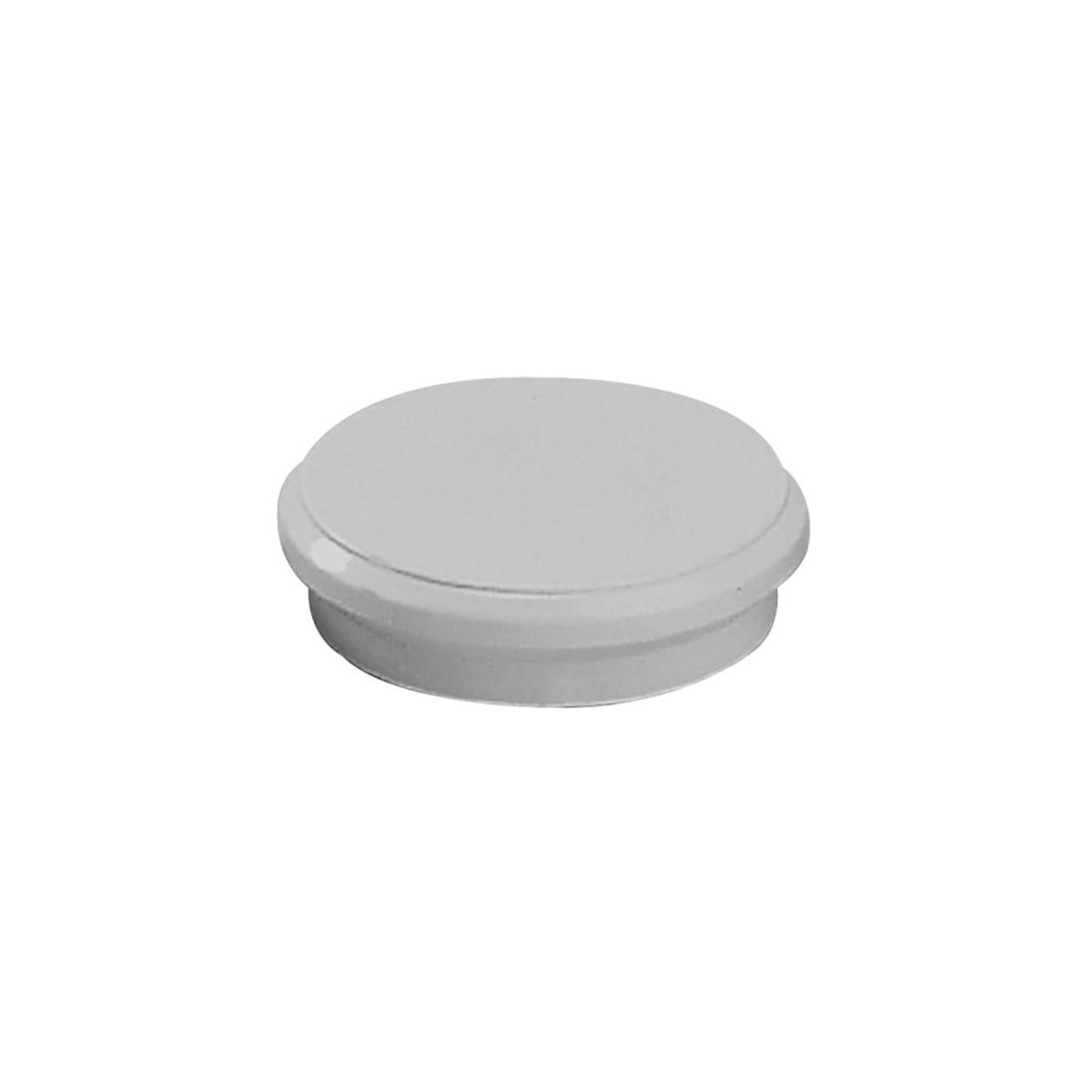 Dahle Starker Haft-Magnet 24 mm grau, 6 Stück im Blister 