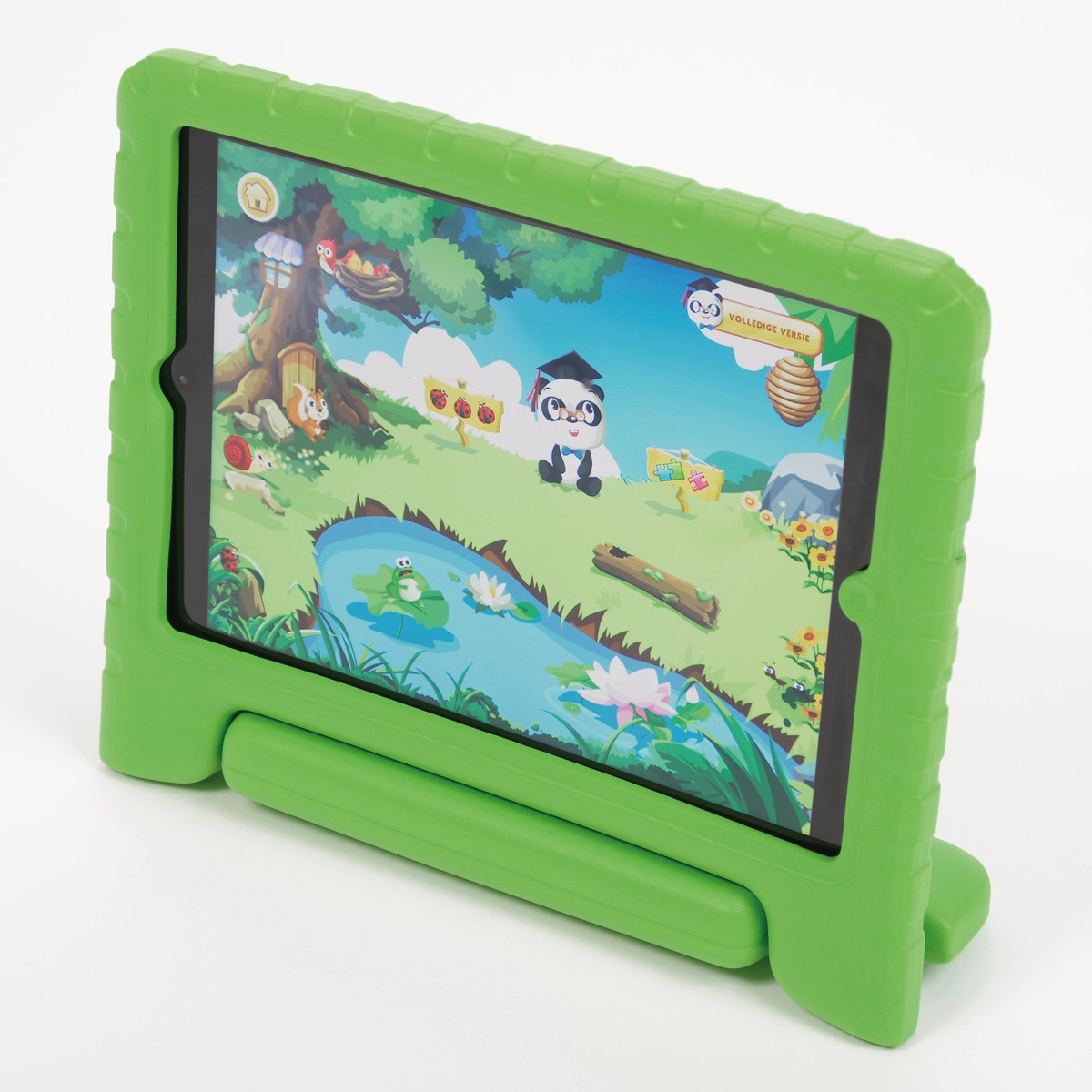 PARAPROJECT® KidsCover für iPad 10.2'' der 9. Generation, Schutzhülle in grün inkl. Stylus