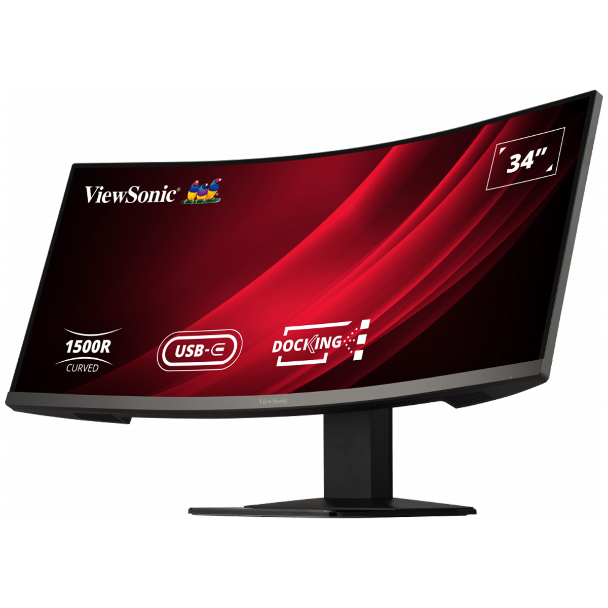 ViewSonic VG3419C, 34'' (86cm) UWQHD Curved Docking Monitor Seitenverhältnis 21:9