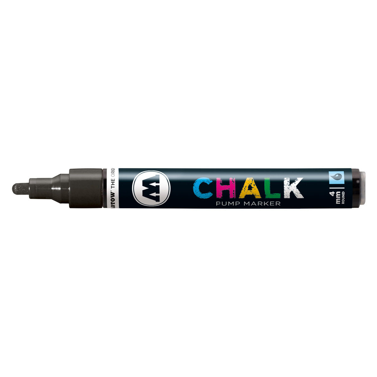 Molotow Kreidemarker CHALK 4 mm, Nr. 004, schwarz 