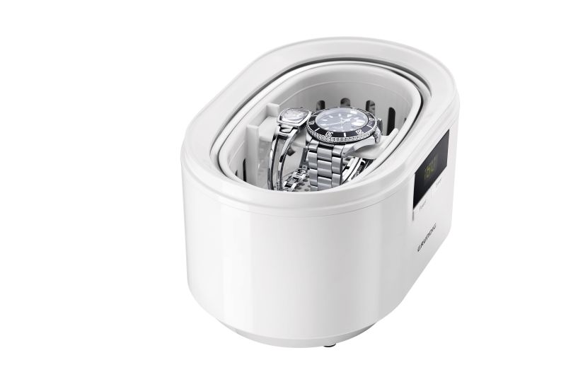 Grundig UC 6620 Ultraschallreiniger, 50 Watt, 500ml, Doppelwellen-Prinzip, 5-fach Timer