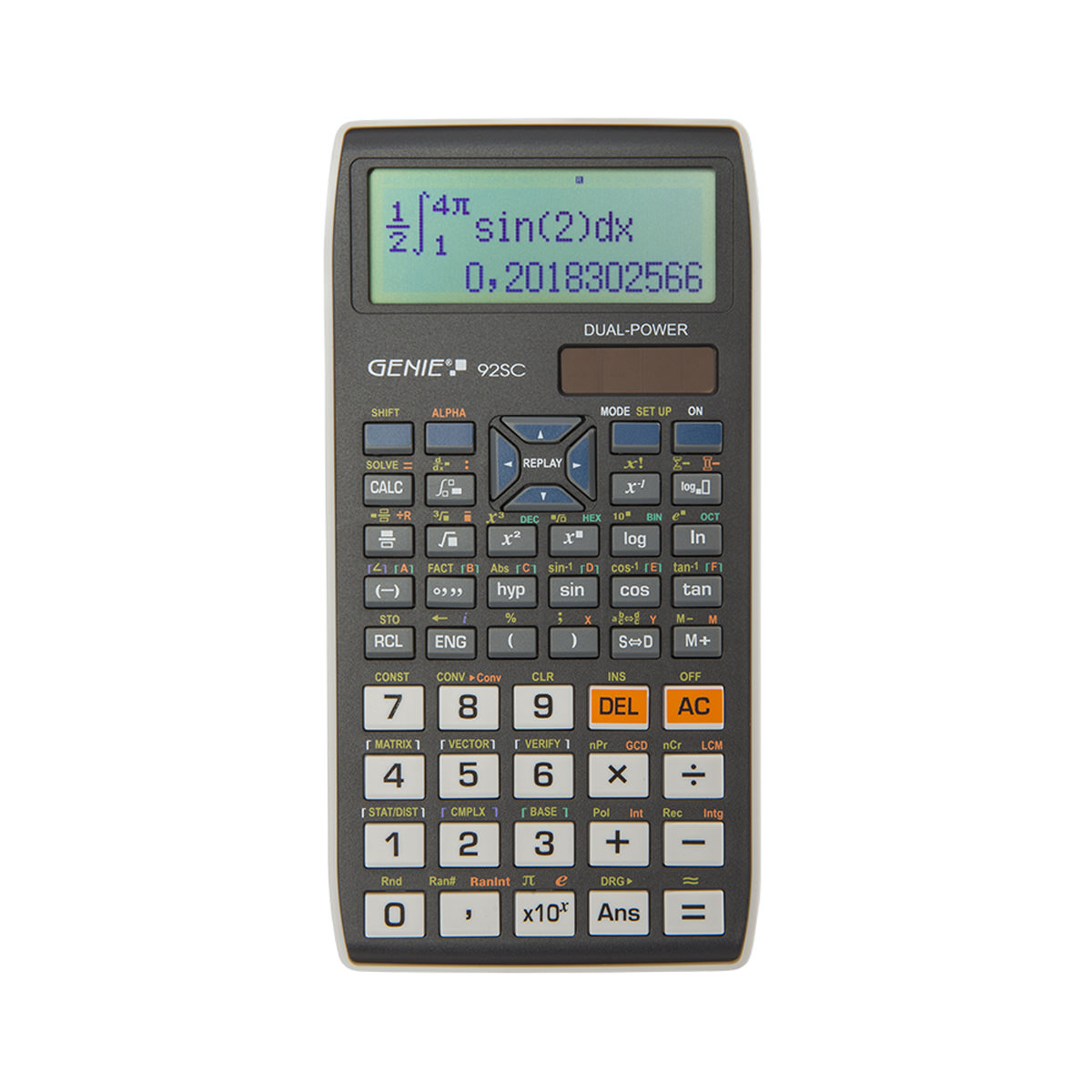 Genie 92 SC Schulrechner schwarz 
