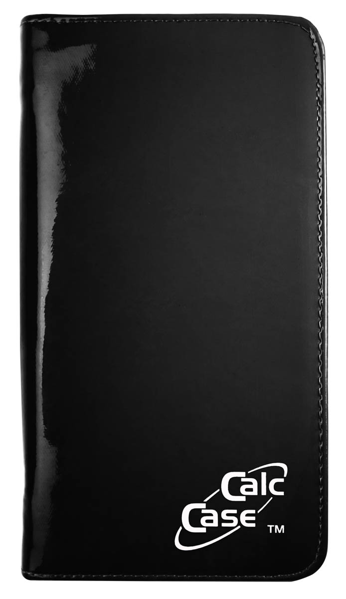 CalcCase Fashion Lack Tasche in schwarz für Grafiktaschenrechner 