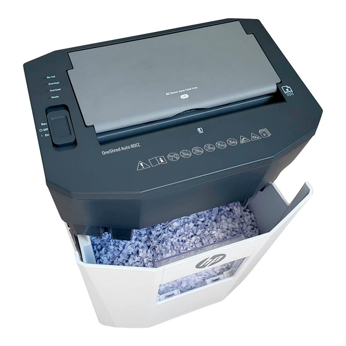 HP Aktenvernichter OneShred Auto 80CC 