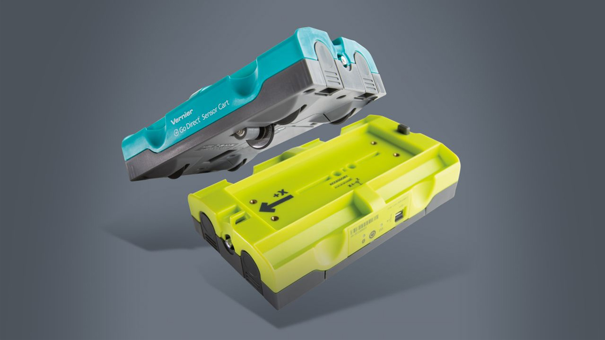Vernier Go Direct® Sensor Wagen gelb (GDX-CART-Y)