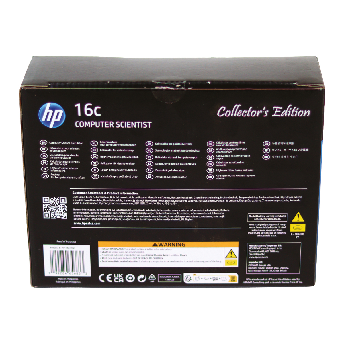 HP-16C Hewlett Packard Finanzrechner, Programmierbarer Taschenrechner 