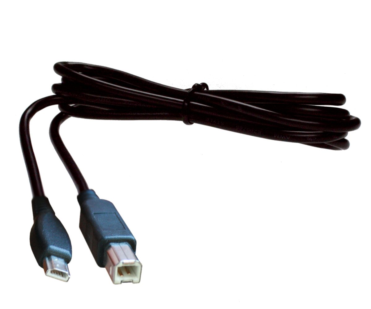 Vernier USB-Anschlusskabel (TI-GMUSB) von GO-MOT/ CBR2 zu GTR TI-Nspire oder TI-84+ Mini-USB to USB-B