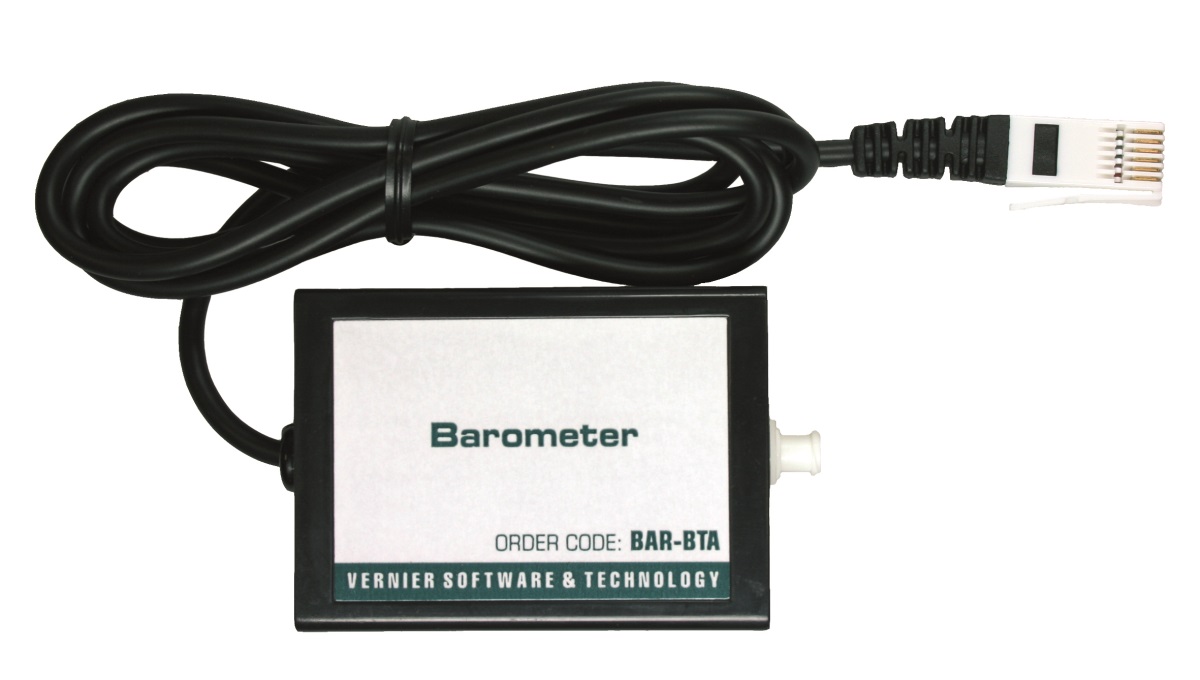 Vernier Barometer / Luftdruck-Sensor (BAR-BTA) Messbereich: 800-1.500hPa / Auflösung: 1hPa