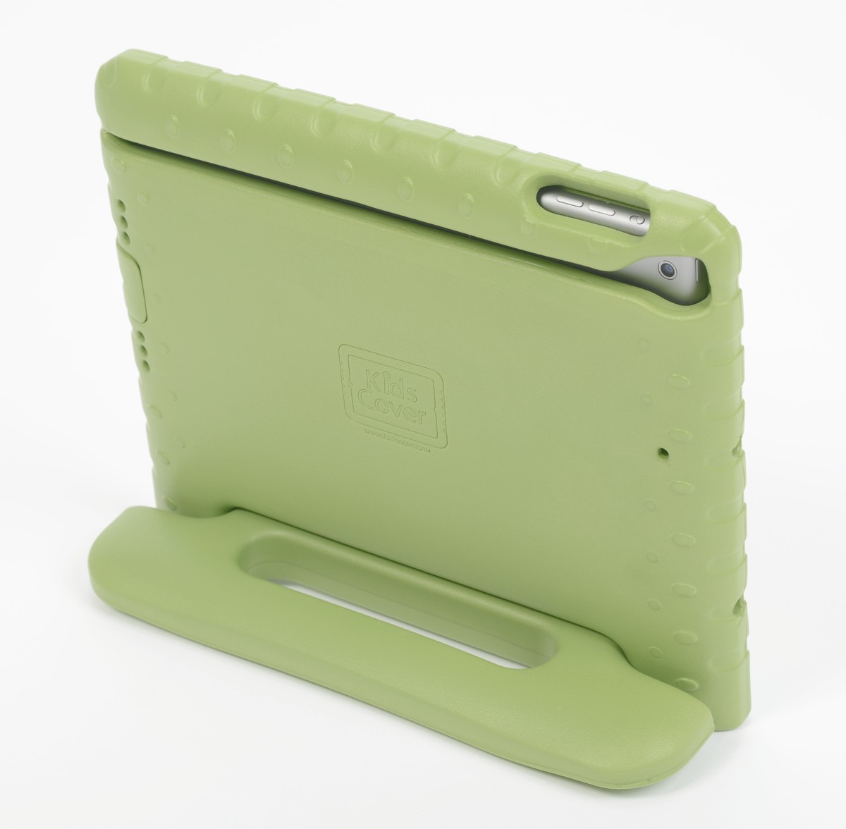PARAPROJECT® KidsCover für iPad 10.2'' der 9. Generation, Schutzhülle in grün inkl. Stylus